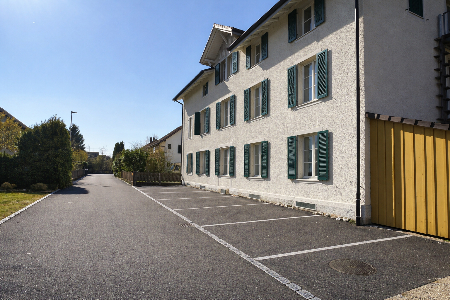 Parkplätze an der Bankgasse in Derendingen