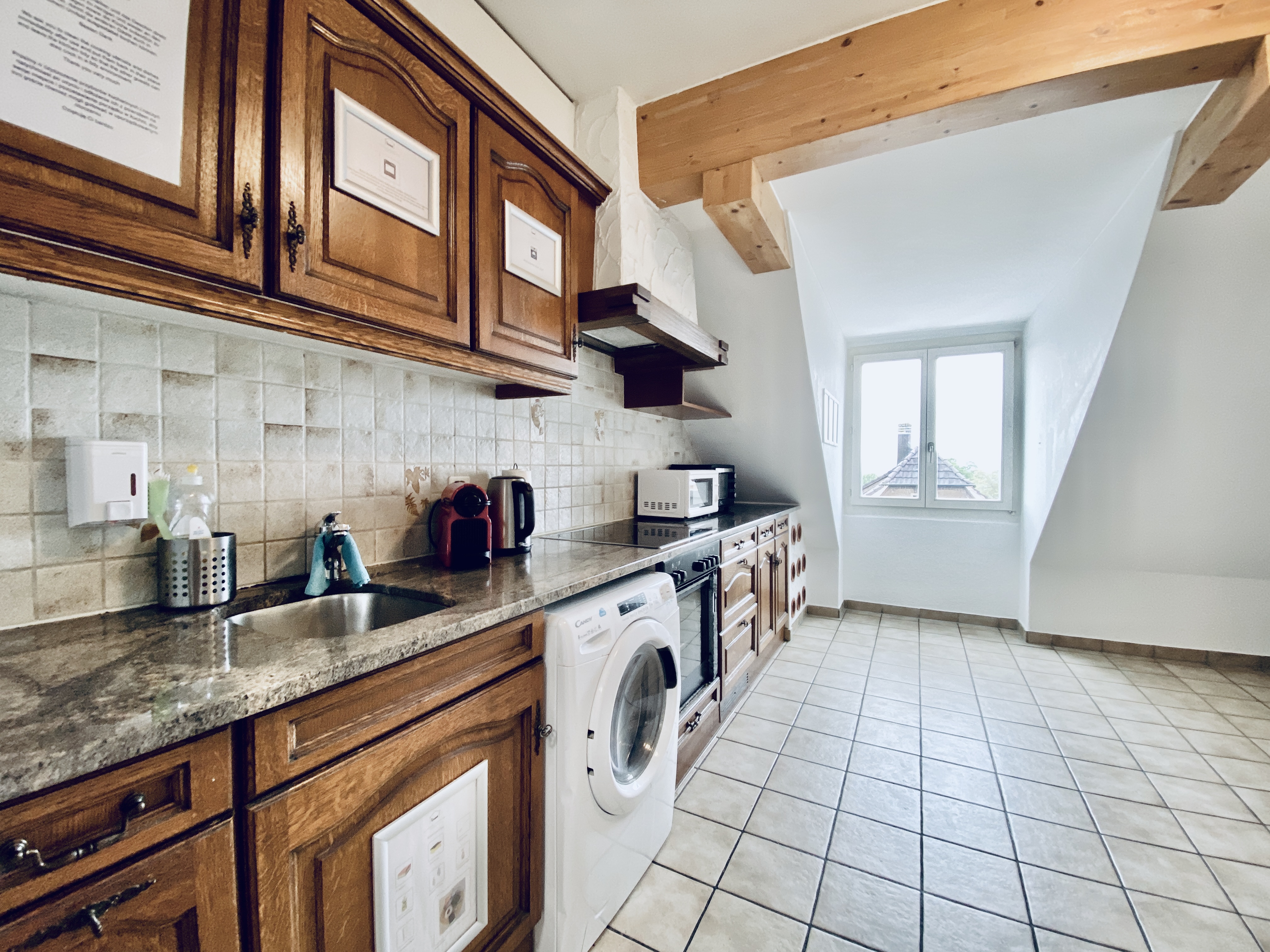 Allgemeinküche im Haus an der Baselstrasse in Flumenthal