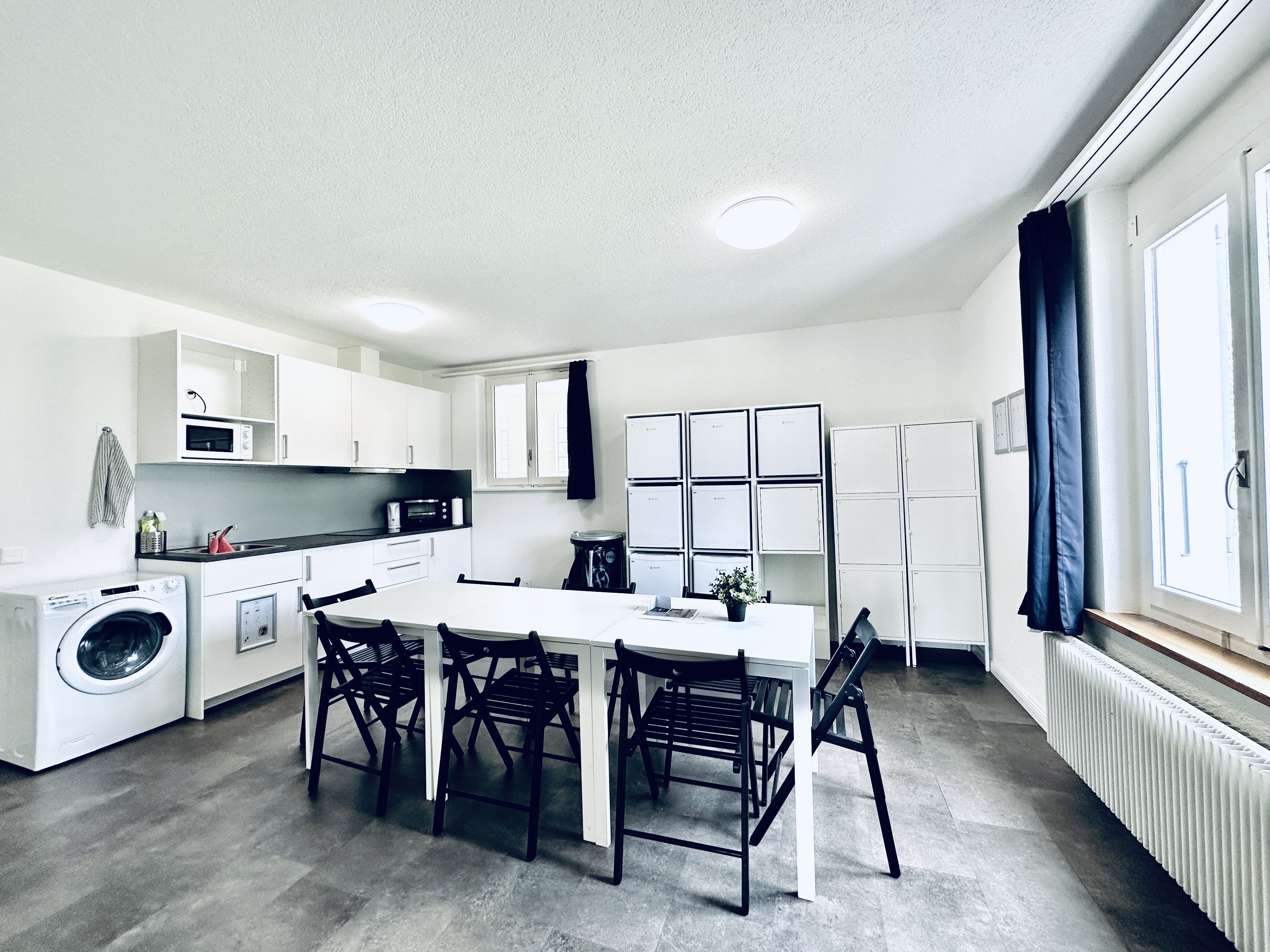 Gruppenapartment in Günsberg, Terrasse mit Sitzplatz