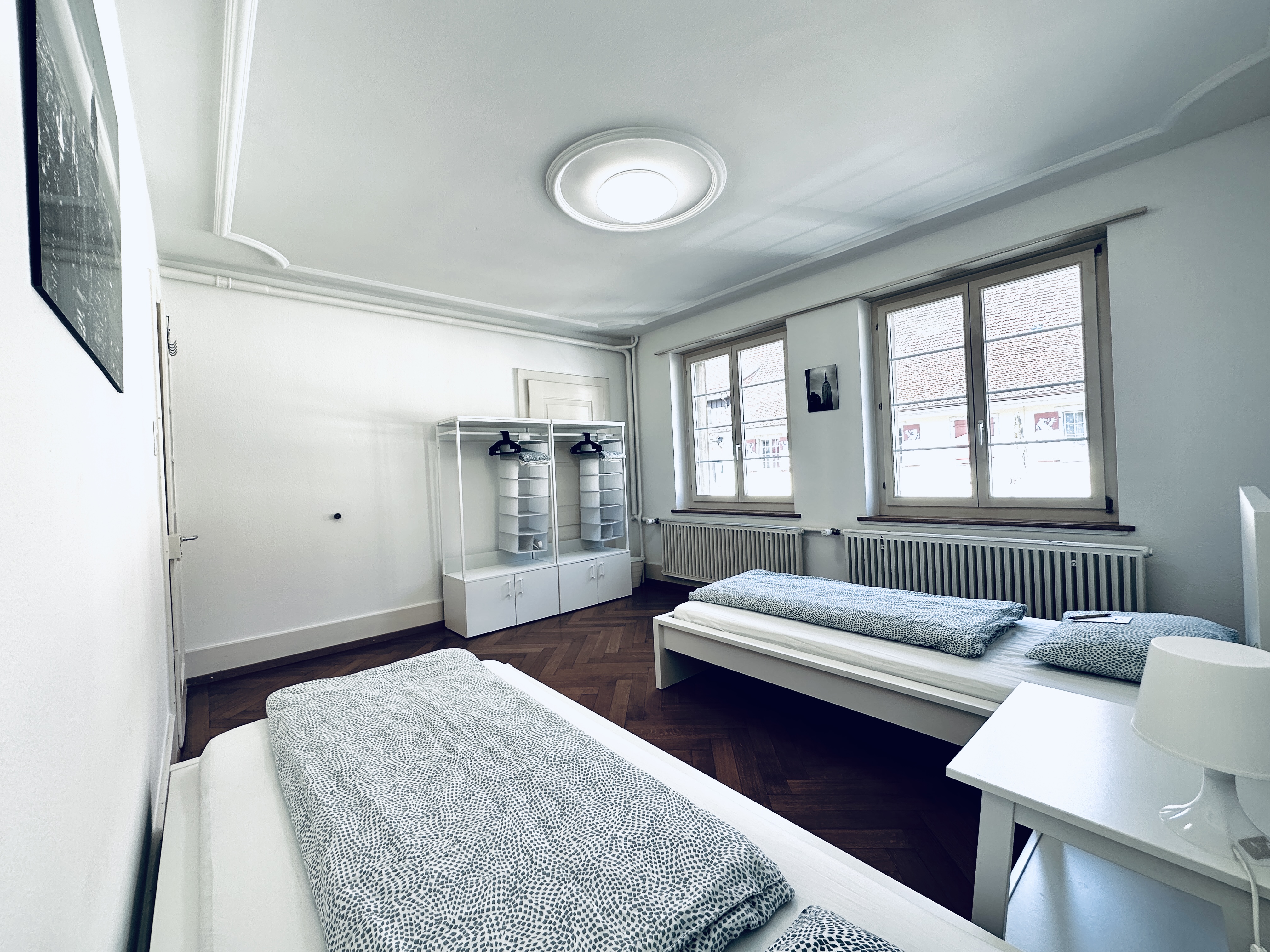 Gruppenapartment in Balsthal, Zimmer mit zwei Einzelbetten