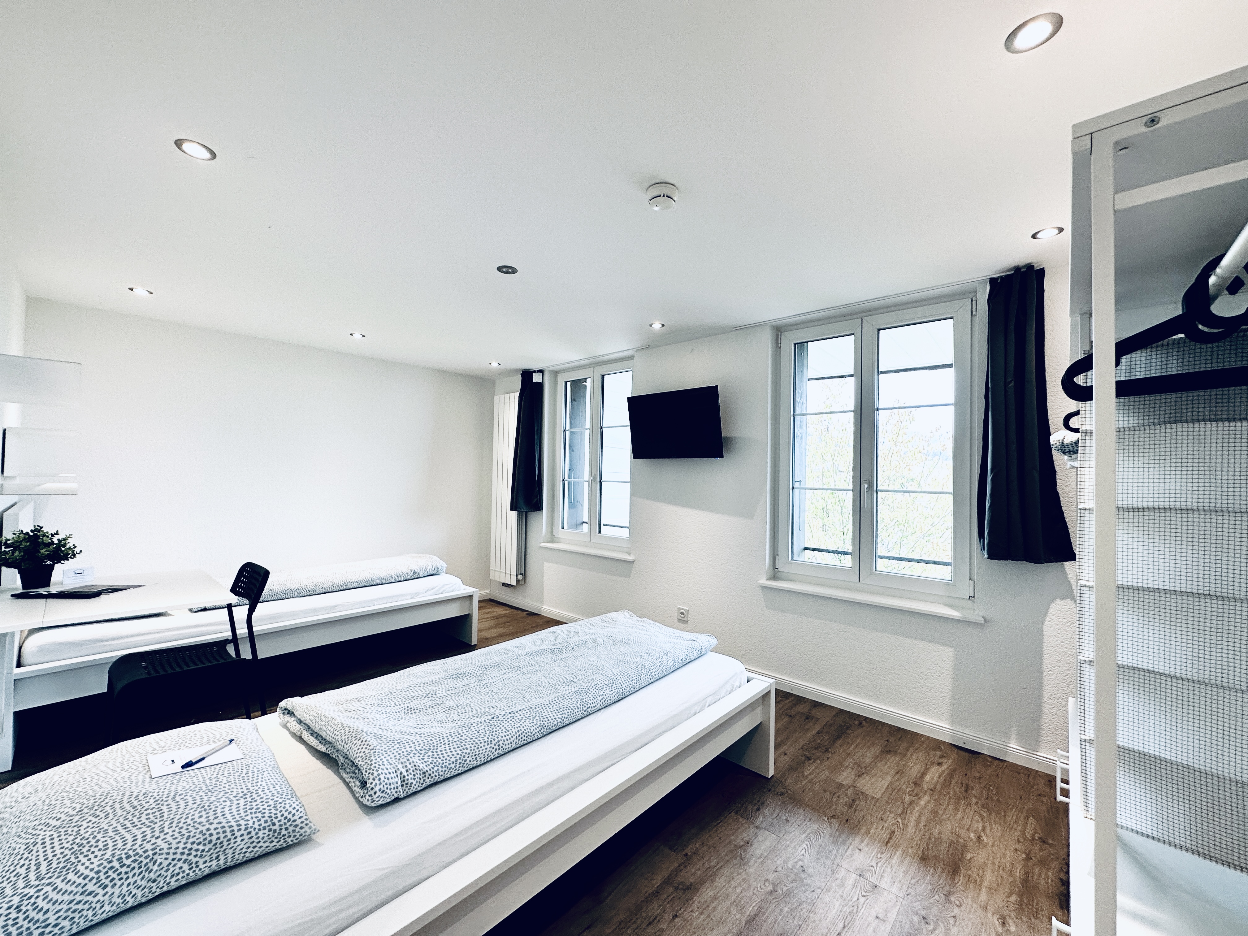 Zweibettzimmer Standard Plus in Bäriswil mit privatem Bad