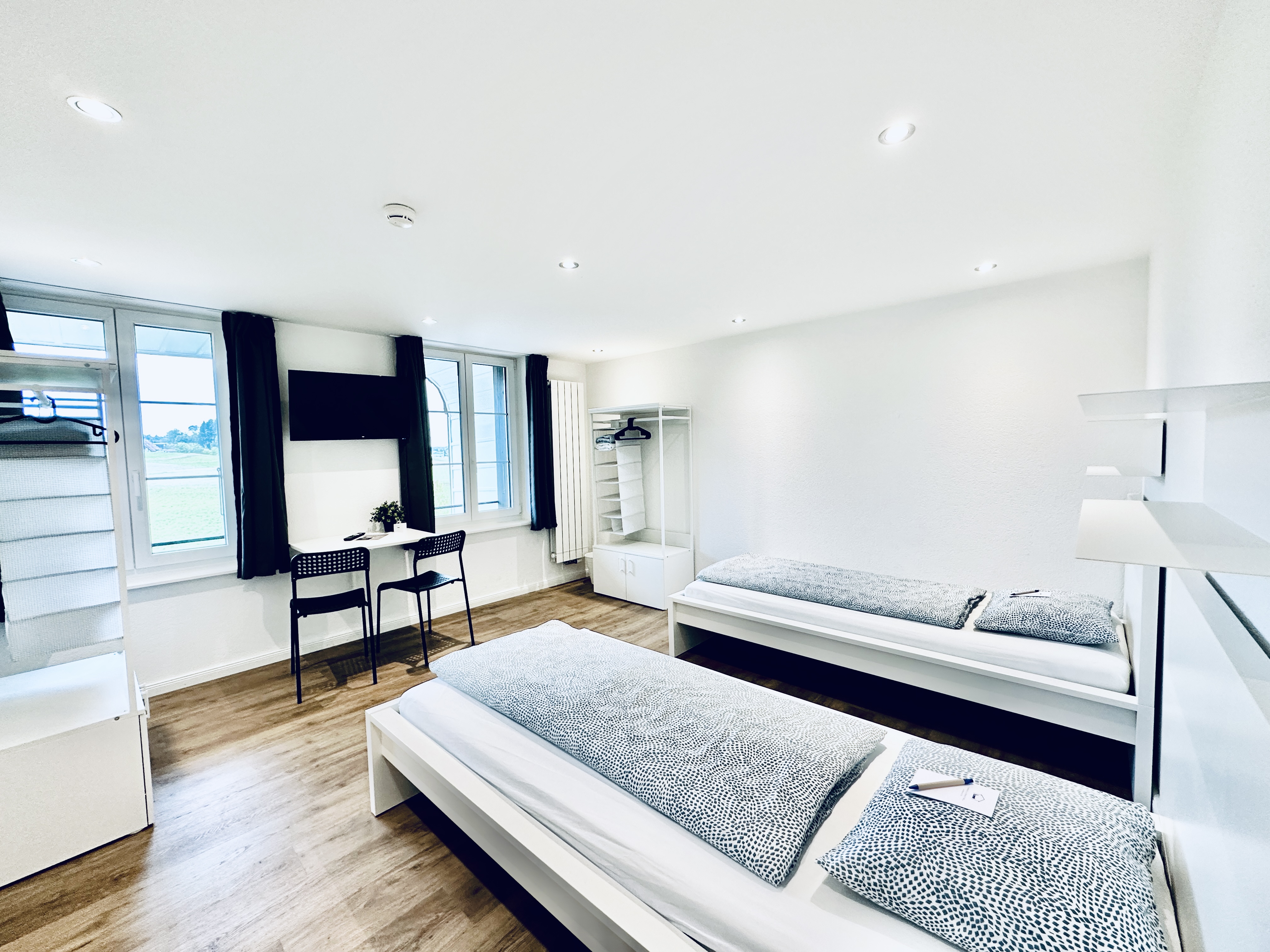 Zweibettzimmer Standard mit 2 Einzelbetten für 2 Monteure