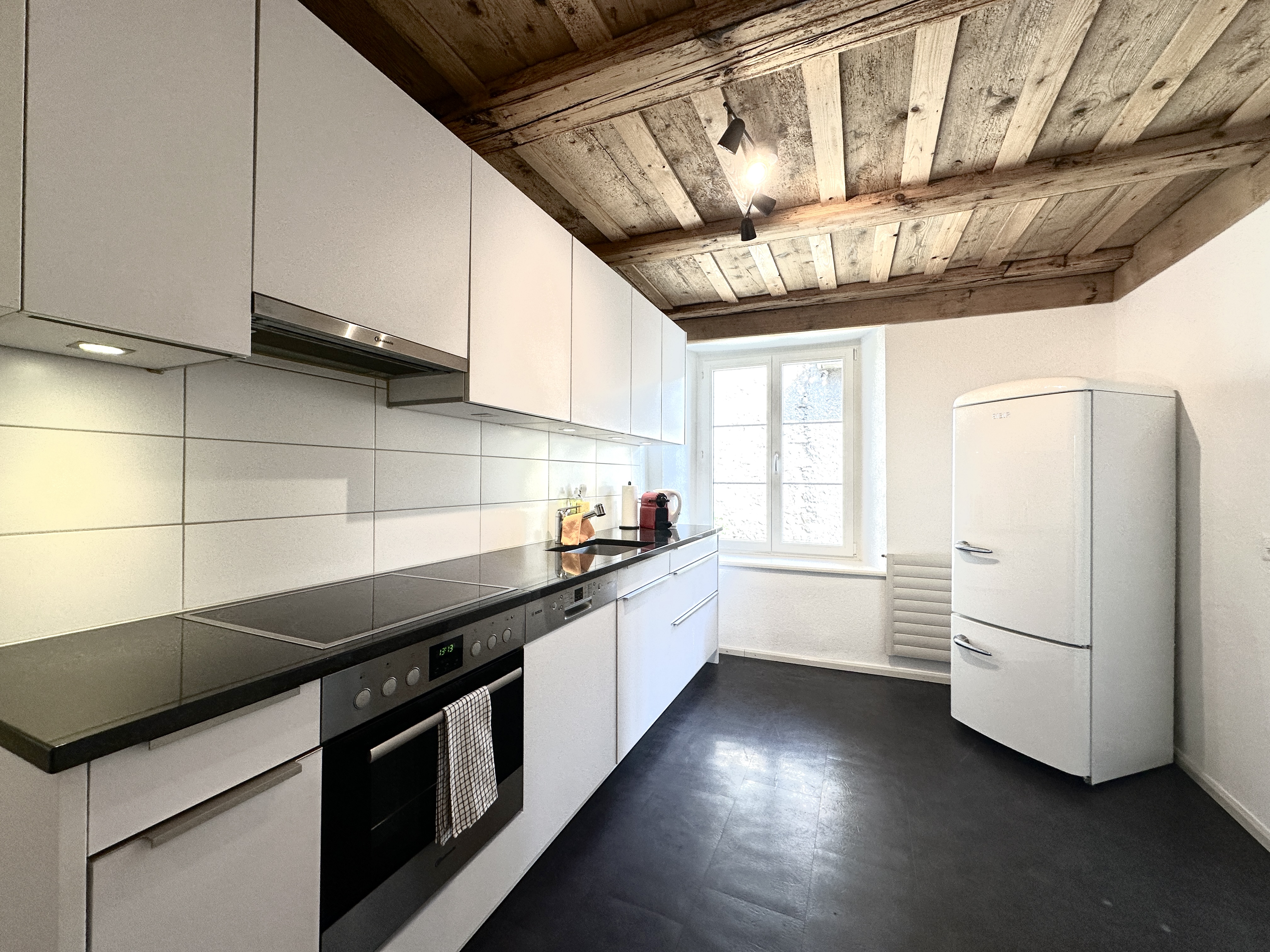 Wohnbereich im Business Apartment in Oberbipp