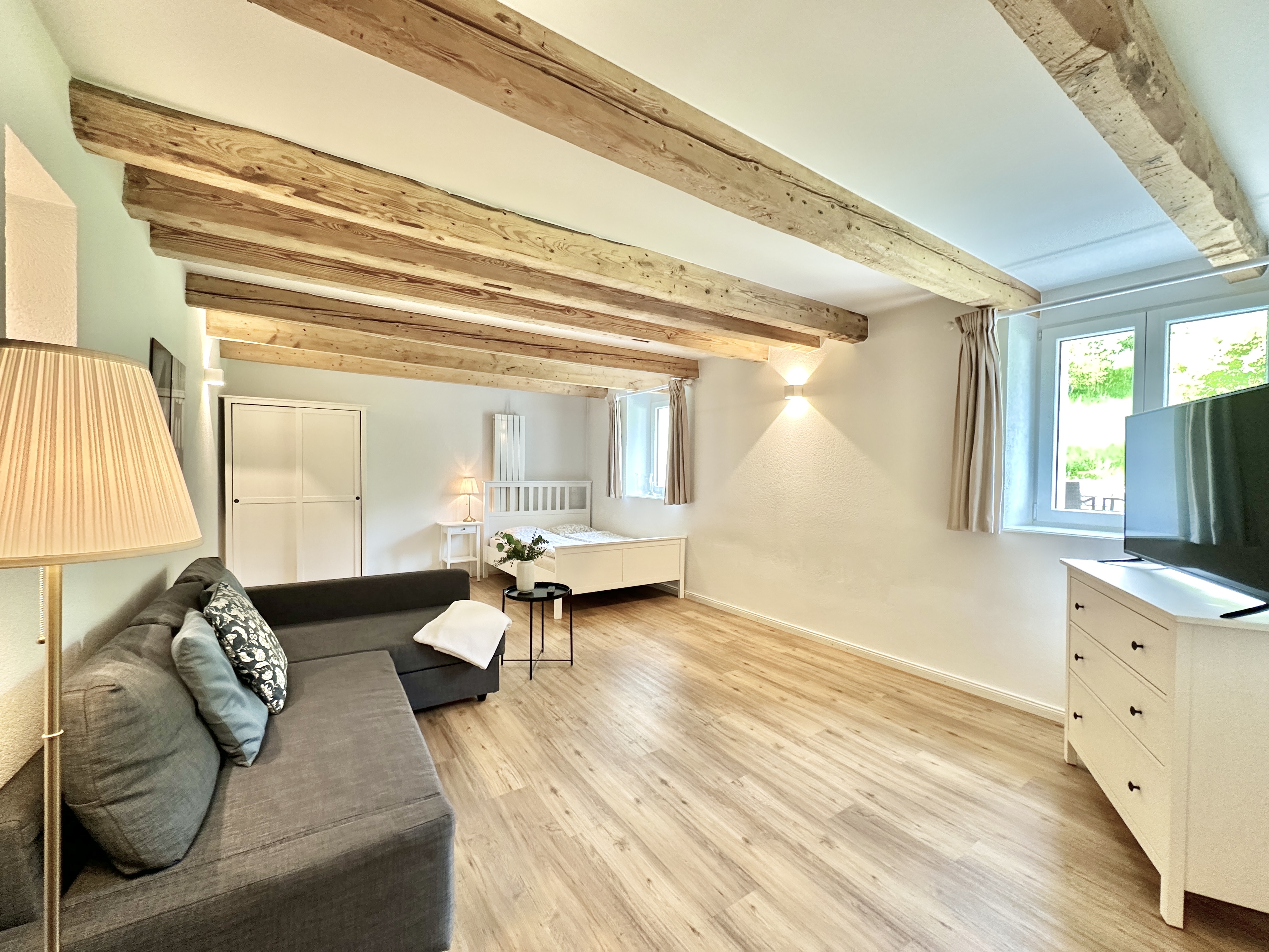 Wohnbereich im Business Apartment Günsberg #2