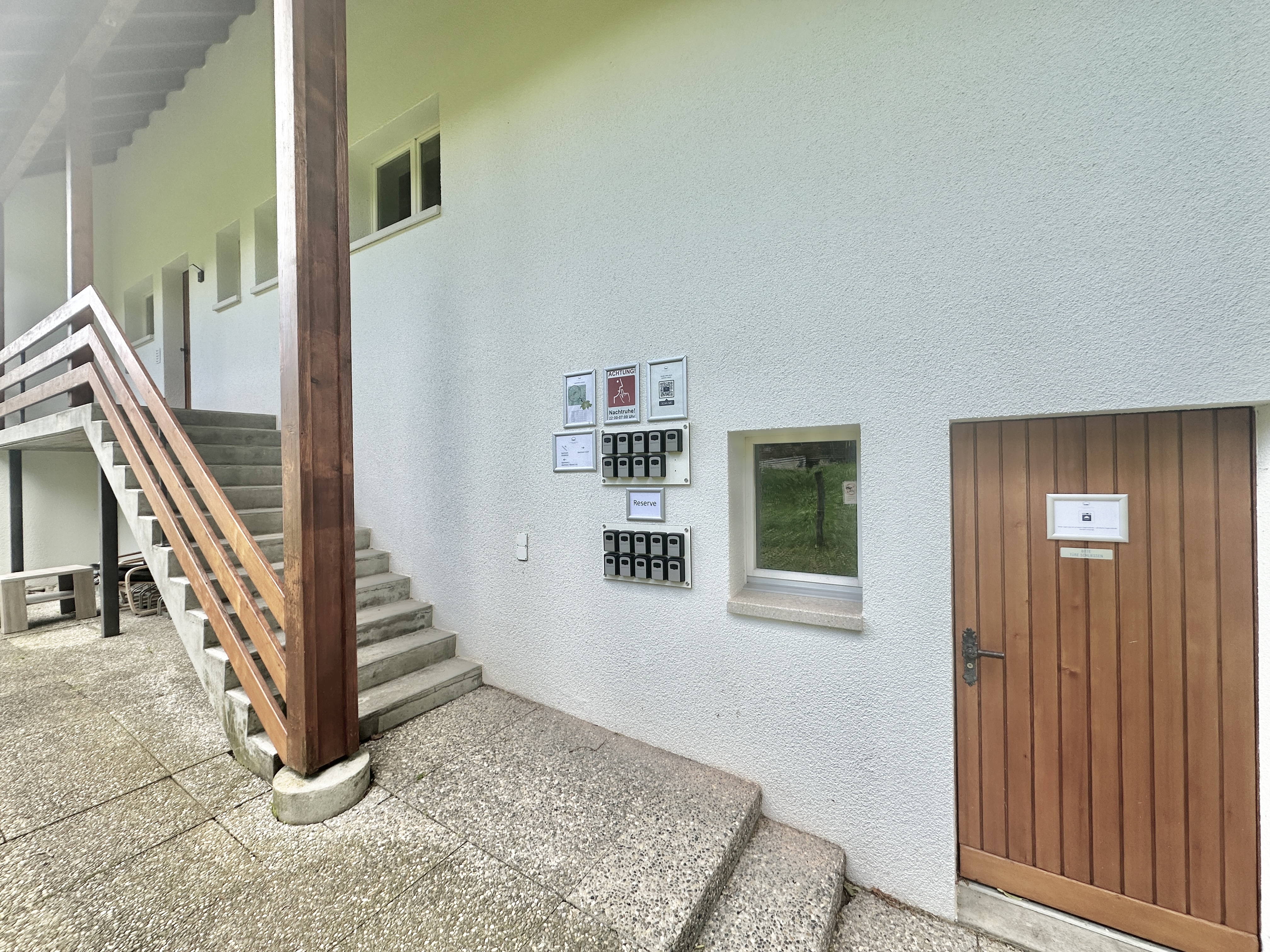 Schlüsseltresor mit Zahlenrädern in Günsberg