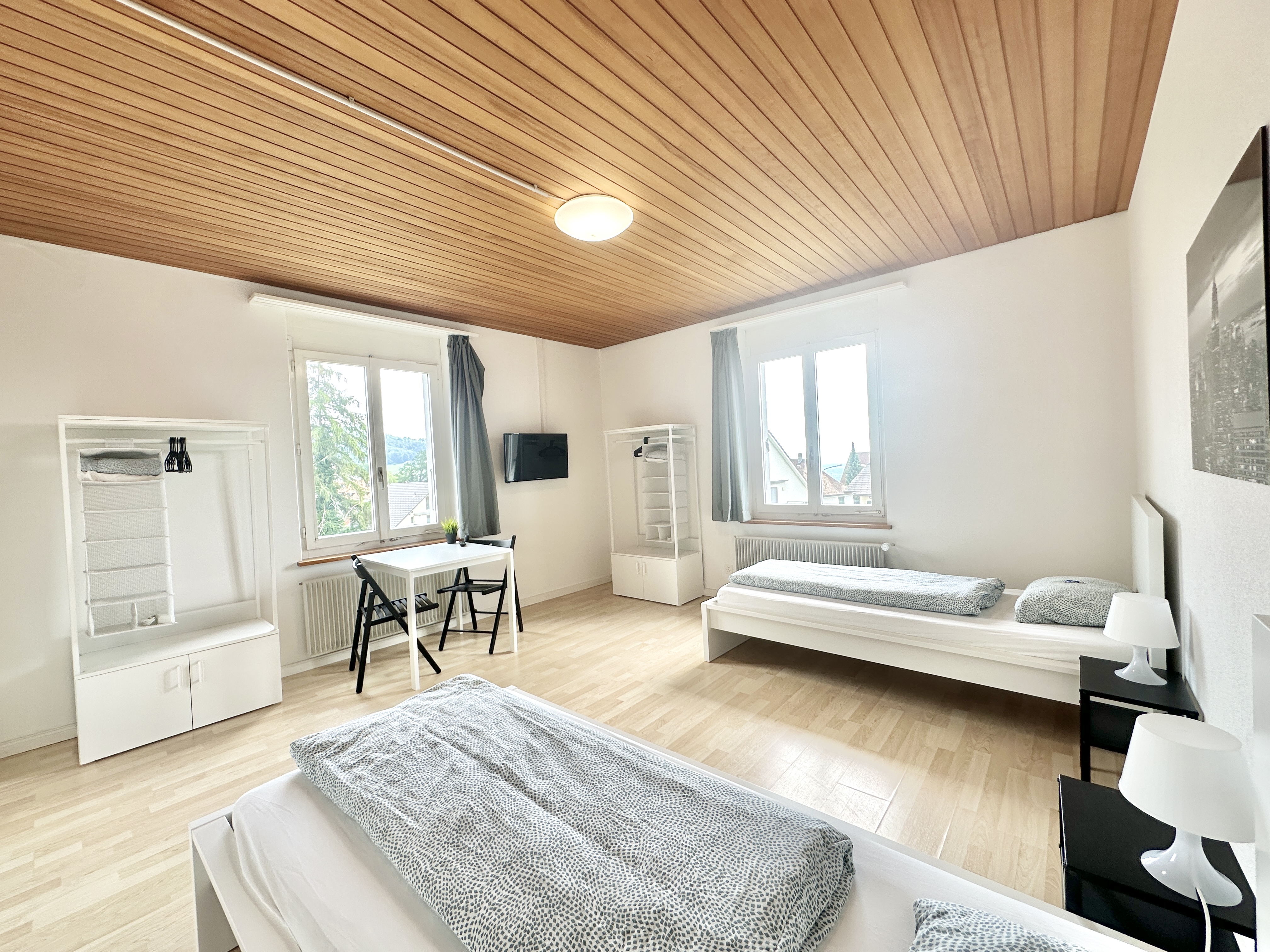 Zweibettzimmer Standard in Günsberg mit zwei Einzelbetten